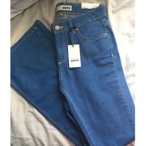 topshop bell bottom jeans